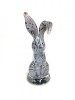 Hare made of hand blown glass