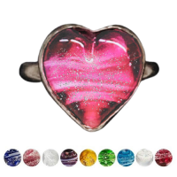 Ashes into Heart Shaped Ring